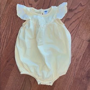 Beautiful Yellow Romper 18-24 mo